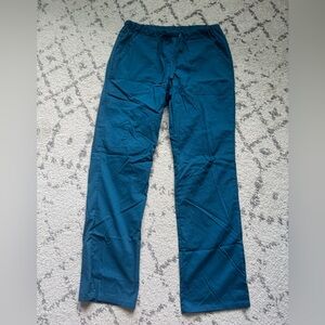 Teal scrub pants